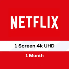 NETFLIX PREMIUM 4K ULTRA HD 1 mounth