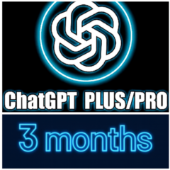 ChatGPT PLUS 3 месяц 49$ 5.2× Sora × БЕЗ ВХОДА × БЕЗ ко