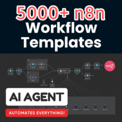Шаблоны рабочих процессов n8n | 5000+ Json