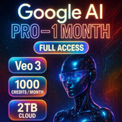 Gemini Google AI PRO + VEO 3 + FLOW| 1,000 AI Credits