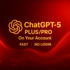 Чат GPT 5 + PLUS PRO | БЕЗ ВХОДА [БЫСТРО]