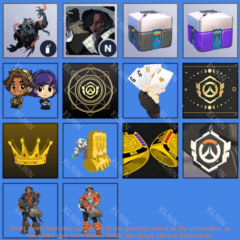 ⚜️Overwatch 2🎮Твич Дропс🏅14 предметов + 🎁