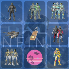 💥Halo Infinite🎉Твич Дропсы🚀9 предметов + 🎁