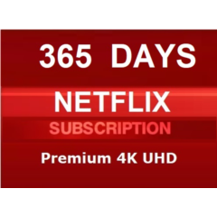 Netflix Premium 4K 365 Days