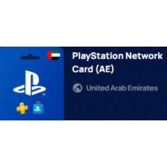Карта PlayStation Network (PSN) 10 долларов США (AED)