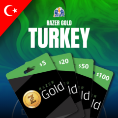 Razer Gold 5-1000 TL (TRY) Turkey · Instant Delivery ✅