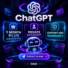 ChatGPT  PLUS — 1 месяц —  | закрытый аккаунт (АВТОМАТИЧЕСКАЯ ДОСТАВКА)