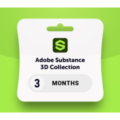ADOBE SUBSTANCE 3D COLLECTION 3 МЕСЯЦА | КЛЮЧ