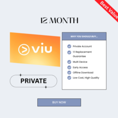 VIU PREMIUM PRIVATE 1 YEAR | 12 MONTH