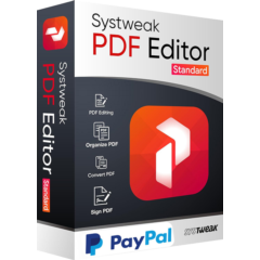 Systweak PDF Editor Standard 1 год 1ПК