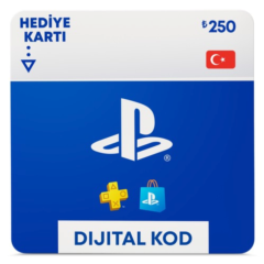 КАРТА PLAYSTATION NETWORK ТУРЦИЯ - 250 TRY
