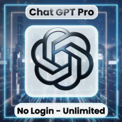 ChatGpt PRO Sora Безлимитный 1 месяц