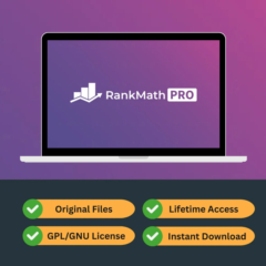 Плагин Rank Math Pro Seo на всю жизнь (версия GPL)