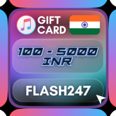 Подарочная карта Apple и iTunes | 100–5000 индийских ру