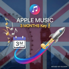 🇬🇧 Apple Music 3 Месяца UK 🔑 Мгновенная доставка 🚀