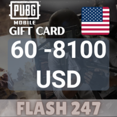 Подарочная карта PUBG Mobile Global | 60 - 8100 UC