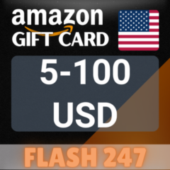 Подарочная карта Amazon США | 5–100 долларов США | АВТО