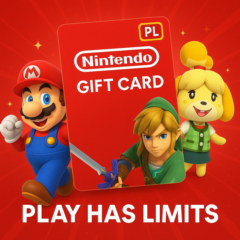 🕹️Nintendo Gift Cards 70-500 PLN| PL
