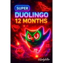 DUOLINGO SUPER 1 YEAR FAST | CHEAP | WARRANTY