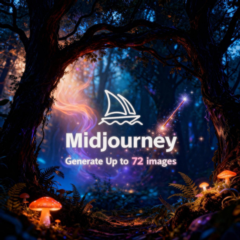 Midjourney V7 Генерируйте до 72 Изображения 💎+ChatGPT5