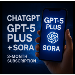 🚀 3-месячная подписка ChatGPT Plus GPT-5 + Sora