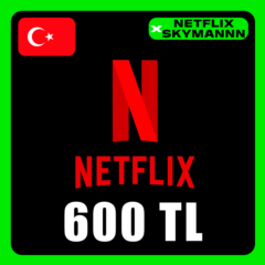 АВТО Карта пополнения Netflix 600 TL ТУРЦИЯ 24/7