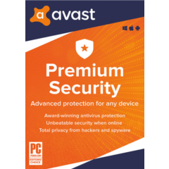 Avast Premium Security 3 Device 3 Years GLOBAL KEY