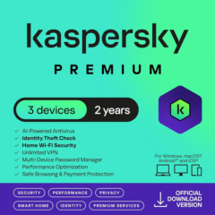 Kaspersky Premium 3 Devices 2 Years