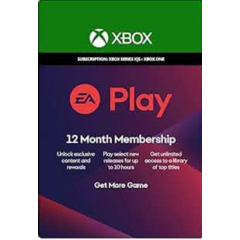 Подписка EA Play на Xbox на 12 месяцев|глобальная