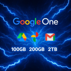 Google AI Pro + One + 100GB/400GB/2ТБ/5ТБ +Диска +Фото +Gemini + Gmail