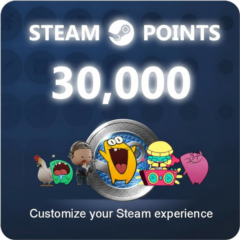 [30000] 30k Steam Points 24/7 | Стим ОЧКИ | Поинты |