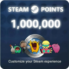 [1000000] 1M Steam Points 24/7 | Стим ОЧКИ | Поинты