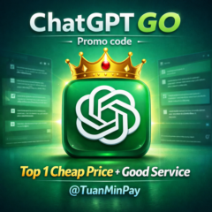[LEGIT] ChatGPT Go 1 month (bonus 2 month) | Promo code