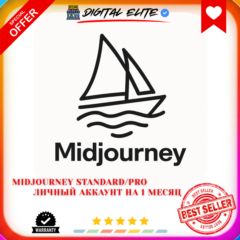 Midjourney Standard/Pro — личный аккаунт на 1 месяц
