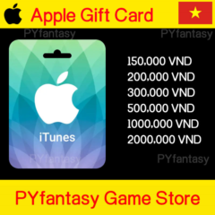 iTunes Gift Card Vietnam Gift Card AUTO DELIVERY