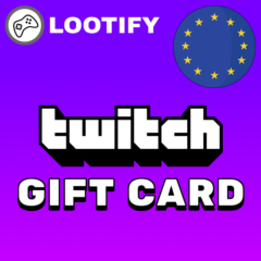 ✨ Twitch Код Пополнения 💳 15/25/50/100 EUR 🔰 Европа
