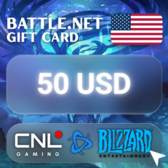 АВТО | Подарочная карта Battle.net (Blizzard) 50 США