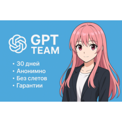ChatGPT Team/Business 1 месяц. Доступ Pro