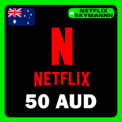 АВТО Карта пополнения Netflix 50 AUD АВСТРАЛИЯ 24/7