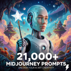 21,000+ Промптов для Midjourney - Лучшая ИИ Коллекция