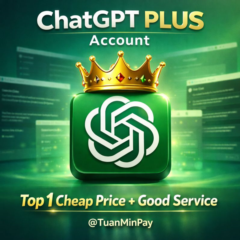 [LEGIT] ChatGPT Plus на 1 месяц | Apple Pay | Личный аккаунт