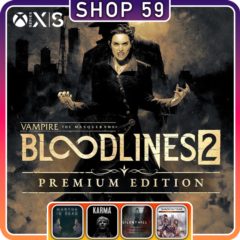 Vampire: Bloodlines 2 Premium + 4 ТОП ИГРЫ XBOX аренда