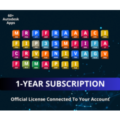 Подписка на все приложения Autodesk на 1 год