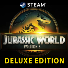 JURASSIC WORLD EVOLUTION 3・DELUXE・ВСЕ DLC・STEAM・PC