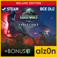 🟥Jurassic World Evolution 3: Deluxe Edition・STEAM