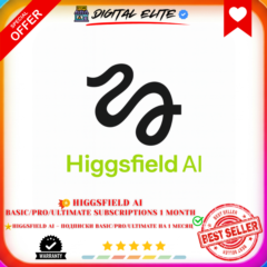 HIGGSFIELD AI – подписки BASIC/PRO/ULTIMATE на 1 месяц