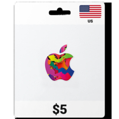 Apple iTunes Gift Card 5 USD - США