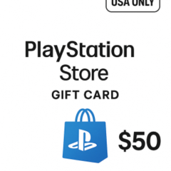 Карта PlayStation (PSN) 50 USD (Долларов) США