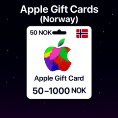 Apple Gift Cards (Норвегия) 50–1000 NOK | Коды