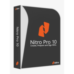 Nitro PDF Pro 10 / Пожизненный ключ / 5 ПК